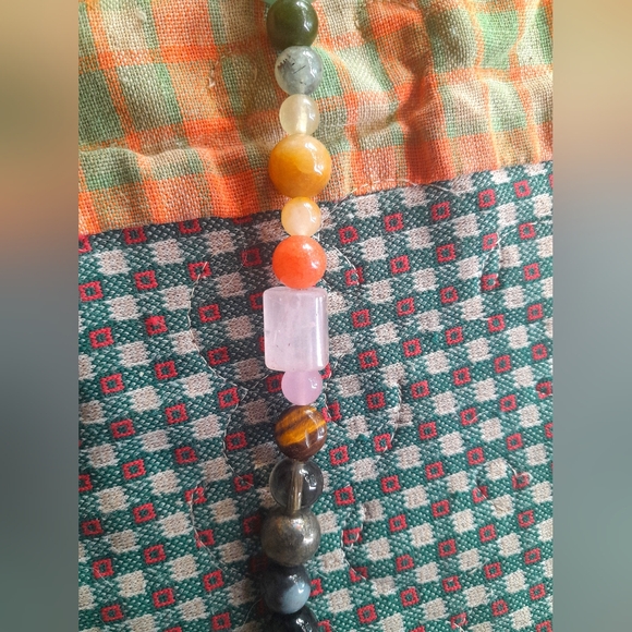 Handmade Jumbo Stone Chakra Sun Catcher - Picture 4 of 6